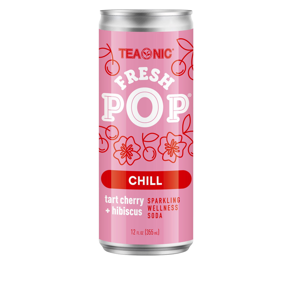 FRESH POP CHILL : SPARKLING WELLNESS SODA - 24 PACK