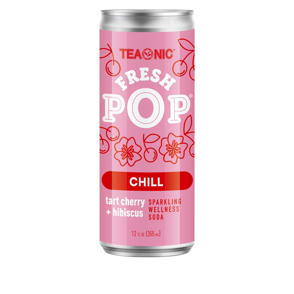 FRESH POP CHILL : SPARKLING WELLNESS SODA - 12 PACK