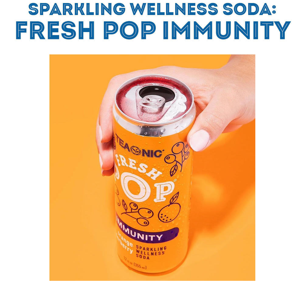 Say Goodbye to Unhealthy Sodas: Discover the Benefits of TEAONIC Fresh Pop Wellness Sodas