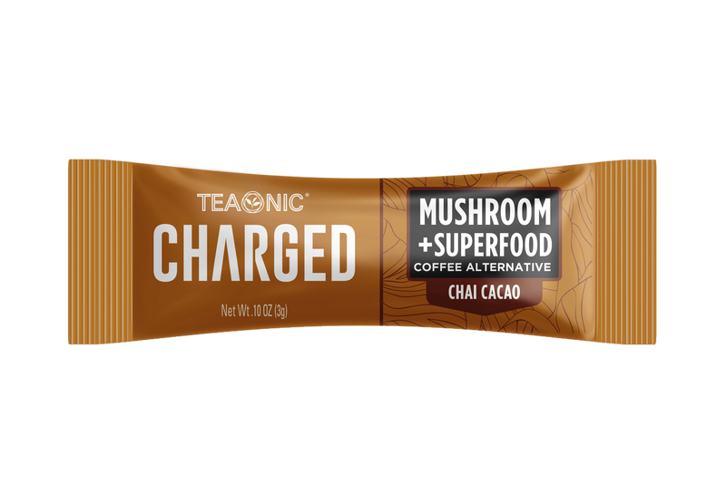 CHARGED MUSHROOM COFFEE ALTERNATIVE: CACAO - 40 SERVINGS