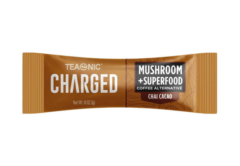 CHARGED MUSHROOM COFFEE ALTERNATIVE: CACAO - 20 SERVINGS