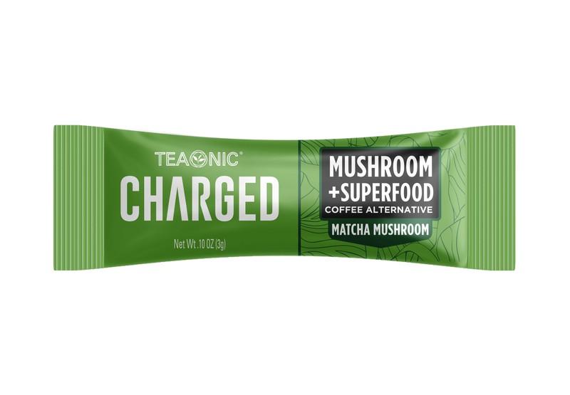 CHARGED MUSHROOM COFFEE ALTERNATIVE: MATCHA - 40 SERVINGS