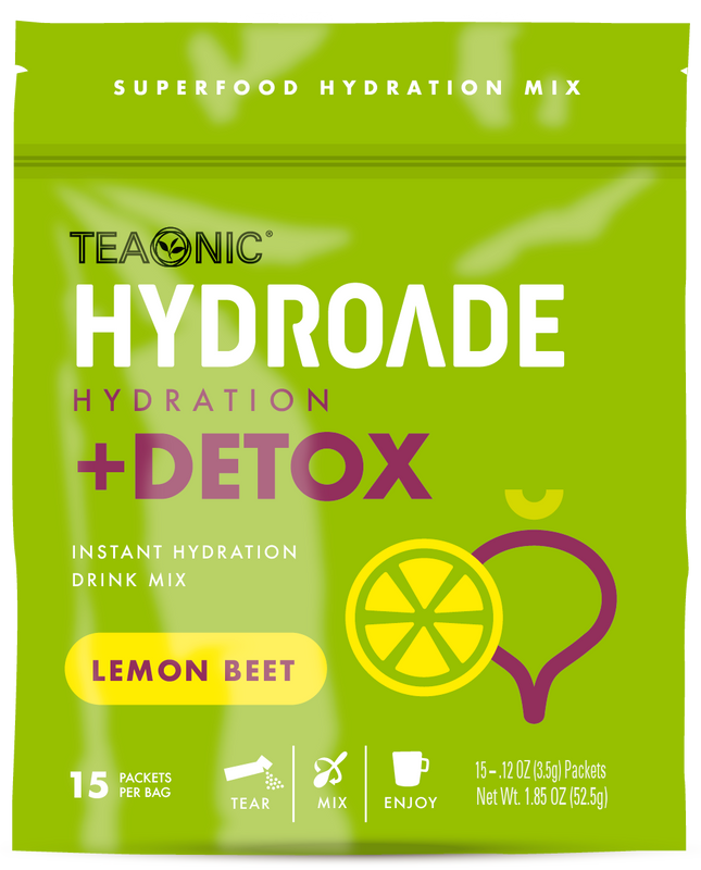 HYDROADE SUPERFOOD HYDRATION DRINK MIX: DETOX - 15 SERVINGS