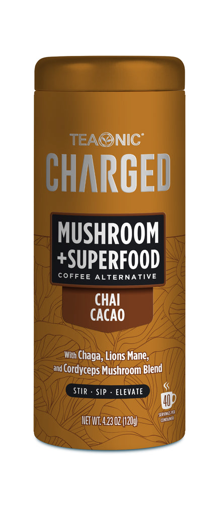 CHARGED MUSHROOM COFFEE ALTERNATIVE: CACAO